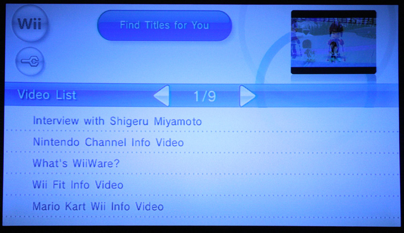 Illustration for article titled Nintendo Wii's Nintendo Channel Screenshot Tour and Hands-on
